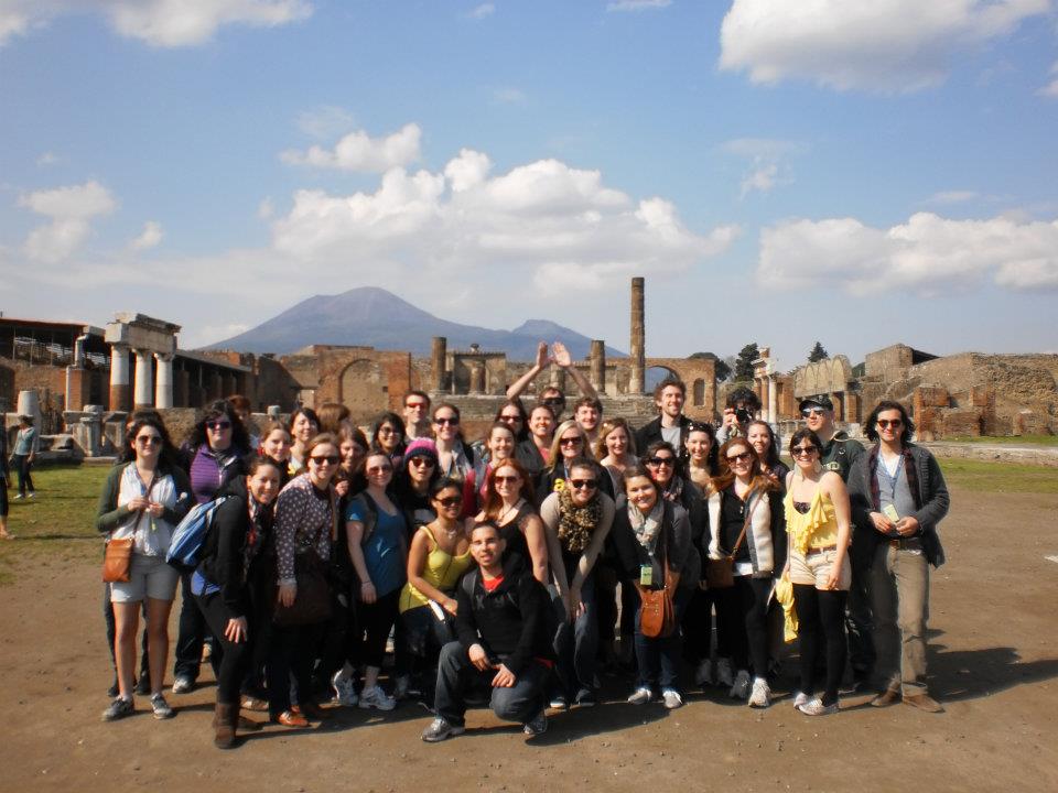 study abroad group
